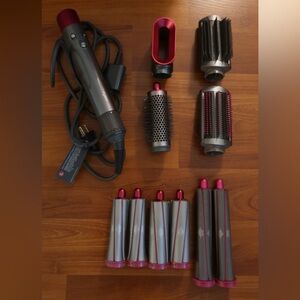Dyson Airwrap Complete, with additional long barrels